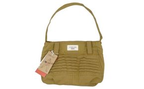 【一点物】高梁市消防本部 消防服リメイク ショルダーバッグ ファッション カバン 