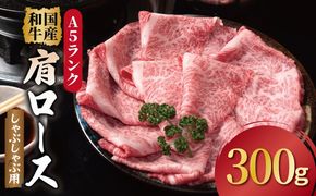 010B1924 A5ランク 国産和牛 肩ロース 牛しゃぶ 鍋  小分け少量パック（300g×1P）