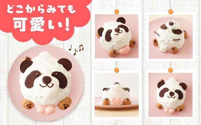 ケーキ パンダケーキ 4号 スイーツ ケーキ ホールケーキ 愛西市 / スイーツカフェハル[AEDP009]