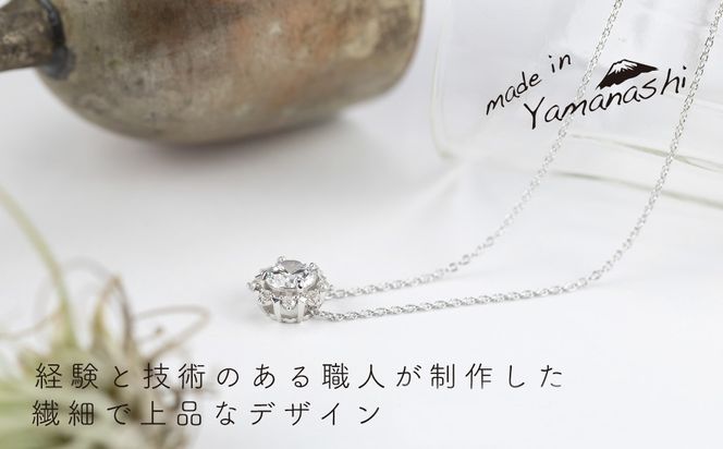 GF065　ptダイヤモンドネックレス 0.50ct+0.10ct（RP-MR-770）