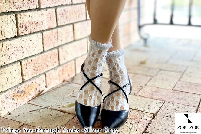 上質感を足にまとうラグジュアリーソックス ZOKZOK 3足セット (シルバー系) /// 靴下 くつした くつ下 ソックス 足元 ラグジュアリー 婦人 レディース 女性  セット 母の日 ファッション おしゃれ 日本製 奈良県 広陵町