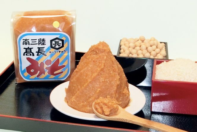 味噌 淡色 米こうじ味噌 500g 6個 計3kg [高長醸造 宮城県 南三陸町] 味噌 みそ お味噌 米麹 米こうじ 麹 大豆 発酵 味噌汁 みそ汁 調味料 ふるさと納税 FAK-0391