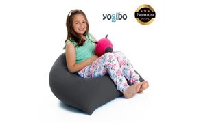 Yogibo Pyramid Premium（ヨギボー ピラミッド プレミアム）＜ダークグレー＞-[G777-10]