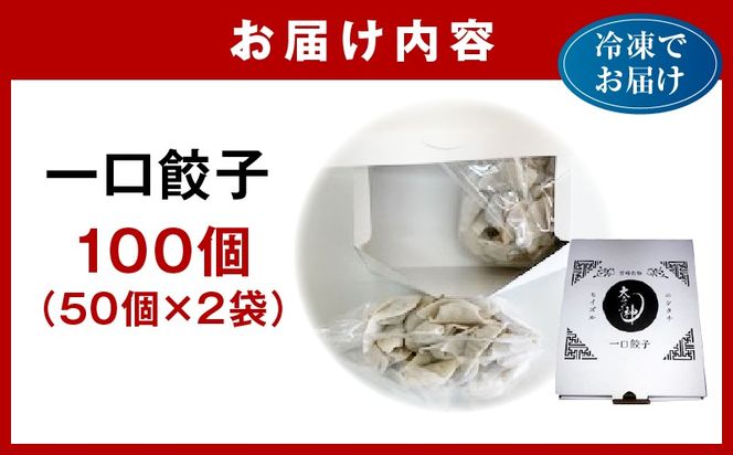 一口餃子 100 個入りタレ２個_kn107-002