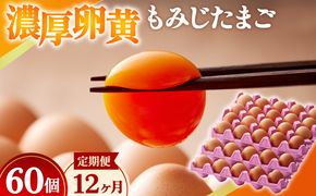 濃厚卵黄もみじたまご【60個入り】【12ヶ月連続】定期便 [No.939]