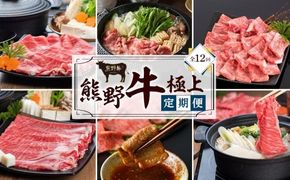 【定期便全12回】熊野牛 極上定期便セット（1カ月に1回お届け）（全12ヵ月） ［MG102］ 303446_AB96087
