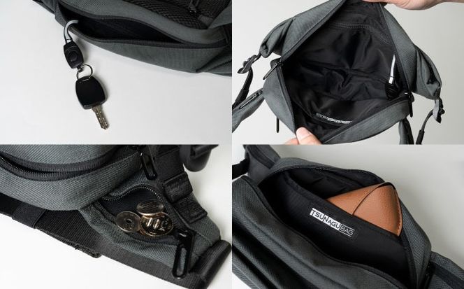TSUNAGU BAG CROSS Uni ウエストバッグ（TSB25）　糸島市 / SIMCLEAR シムクリア かばん[AKP012]