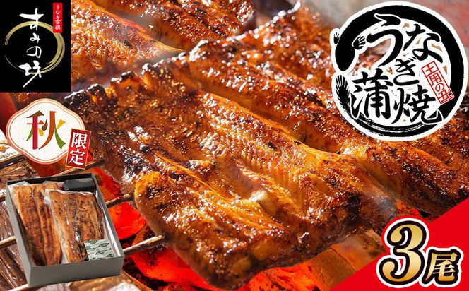 ＼秋限定／すみの坊　鰻の蒲焼三尾入（ハーフカット6枚）