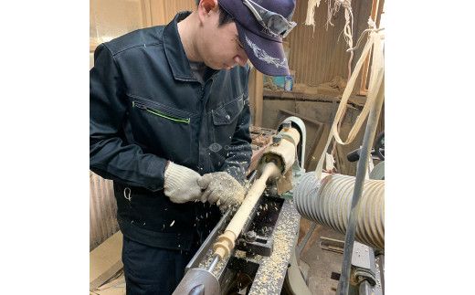 Batoning bou300　天然堅木で作る薪割叩き棒