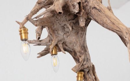 ROOTS Chandelier シャンデリア 糸島市 / WOOD'ARBRE(ウッドラヴル)【TIME】 インテリア 照明[ADC006] インテリア 照明 ライト シャンデリア 間接照明 ペンダントライト 木製 お洒落