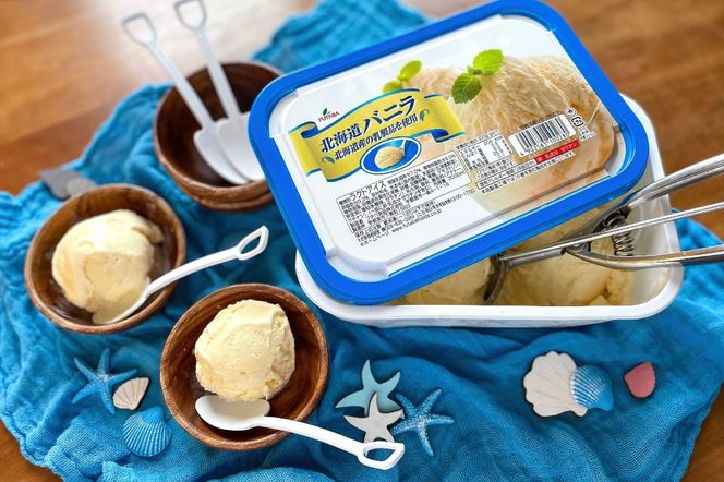 北海道バニラ（2L）・北海道チョコマーブル（2L）セット（2L×2個） ｜ デザート アイス 業務用
