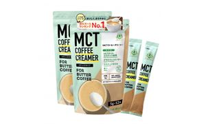 仙台勝山館 MCTコーヒークリーマースティック 5g×12本入り（2個セット） 【 バターコーヒー MCT C8 カプリル酸 カロリー ココナッツ 置き換え食 無添加 簡単 】 041009_HJ039