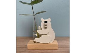 一輪挿し シロクマ 土佐市 高知 高知県 土佐市 こうち 返礼品