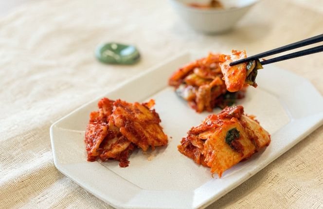 3種キムチ詰め合わせ （本格白菜キムチ・にんにく無し白菜キムチ・大根キムチ） 計6P（3種×2P） 食べ比べ 手作り 無添加 本格 発酵食品 健康食品 キムチ 白菜 大根 漬物 H147-006
