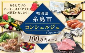 【 糸島 コンシェルジュ 】 返礼品 おまかせ ！ 寄附額 100万円 コース [AZZ002] 後から選べる あとからギフト あとからセレクト