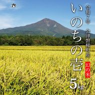 【令和7年産・新米】幻の米 いのちの壱 特別栽培米 5kg 【減農薬・減化学肥料】