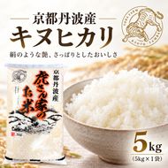 令和7年産 京都丹波産キヌヒカリ 5kg 米 ごはん きぬひかり