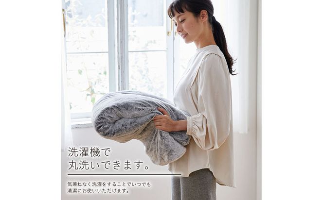 【ニッセン】まるで猫!のようなモフモフ掛け布団カバー(猫Feel)ダブル 三毛猫［ 京都 nissen 片側全開ファスナー 人気 おすすめ 洗える 寝具 ギフト プレゼント お取り寄せ 通販 送料無料 ふるさと納税 ］ 261009_A-YM015VC03