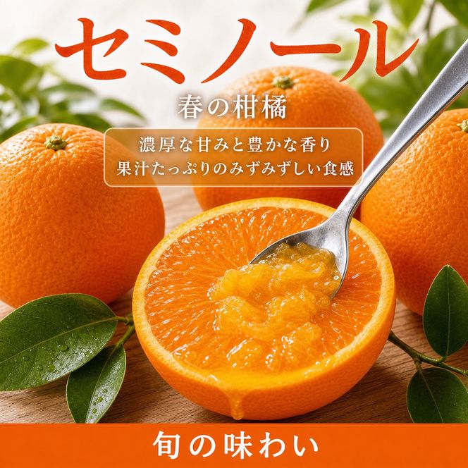 ［先行予約］ジューシー柑橘 セミノールオレンジ 5kg［UT149］ 303446_XF91192