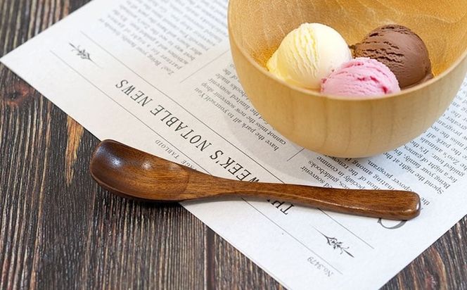 099H3613 デザートスプーン (ブラウン) 1本