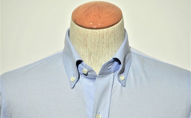 丸和繊維工業 INDUSTYLE TOKYO 動体裁断 シャツ サックス ファッション 「すみだモダン」 