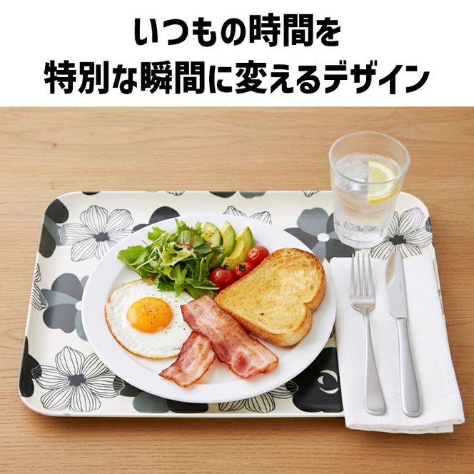 TATSU-CRAFT マグネットトレー SS 21.5cm フラワーボーダー すべり止め付き ［Tk1046］ 303446_DA90797VC03