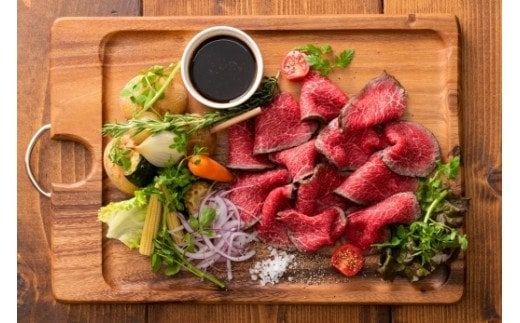 特選黒毛和牛 熊野牛 赤身ローストビーフ 約500g（250g×2パック） タレ付き ブロック 国産 ローストビーフ 黒毛和牛【mtf101】