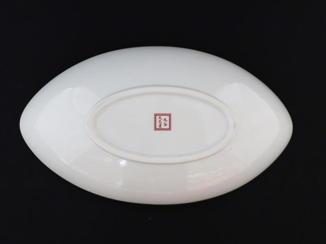 九谷焼　8.5号鉢　赤絵水引文 　a01　大志窯 食器 キッチン雑貨 キッチンアイテム 雑貨 お皿 食卓 テーブルコーディネート 盛り付け 