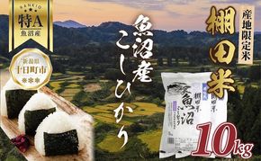 棚田米 魚沼産 コシヒカリ 10kg 新潟県 十日町市 松代地区 限定 棚田 こしひかり （お米屋秘伝！美味しいご飯の炊き方ガイド付き） 精米 ブランド米 銘柄米 