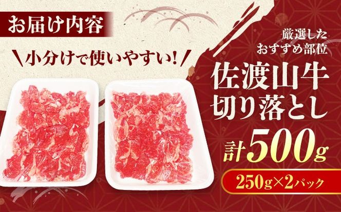 【厳選！おすすめ部位】沖縄和牛 佐渡山牛 切り落とし 500g 牛肉 焼肉 焼き肉 和牛 赤身 沖縄市 / 肉のサブロー[BCBC002]