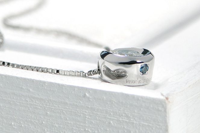 Pt900 【0.30ct】 馬蹄モチーフ　Hカラー　ダイヤモンドネックレス CSN00191-pt SWAV044