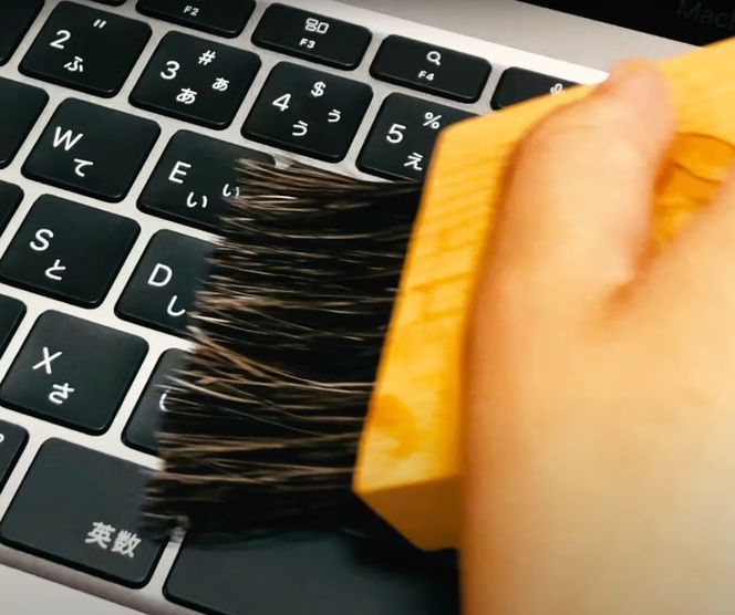 Desk Brush Hyogo Hinoki