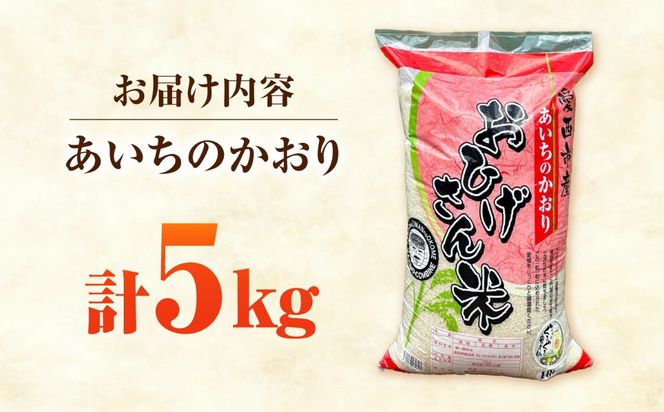 あいちのかおり 白米 5kg / 脇野コンバイン[AECP001]