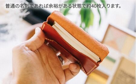 DURAM ボックス カード ケース / 名刺入れ 革 レザー 糸島市 / Duram Factory ドゥラムファクトリー 9030[AJE038]