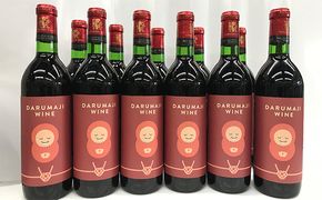 達磨寺ワイン赤×12本＜辛口＞ 赤ワイン お酒 