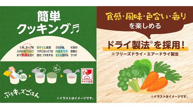 ＼ 選べる３種の味 ／【 ピジョン 】 ぷちキッズごはん 12個セット シチュー ・ カレー・ 中華丼（１歳半頃～） ベビーフード 離乳食 おやつ 赤ちゃん ベビー ベビー用品 幼児食 簡単調理 ドライ製法 カップご飯 ごはん レトルト 防災 非常食 ローリングストック シチュー カレー 中華丼 [BD231-NT00]