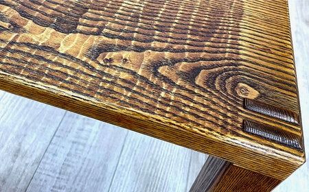 スツール 長方形 《糸島》【家具工房 陽寛（池園陽寛）】【いとしまごころ】[ANZ003] 椅子 チェア ダイニングチェア 革張り 国産 木製 木工 手作り