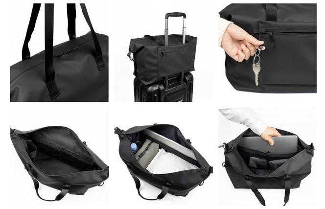 G2800 【スピード発送】ボストンバッグ タフトボストン（ブラック）