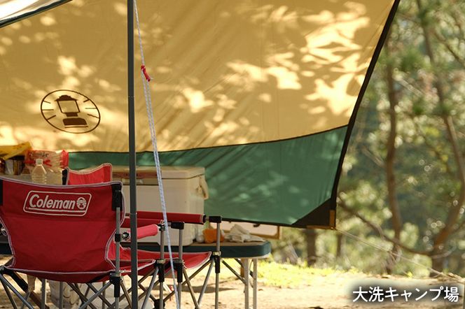 大洗 キャンプ場 クーポン券 9000円分（1000円×9枚） 大洗サンビーチキャンプ場 大洗キャンプ場 サンセット松川キャンプ場 チケット 利用券 アウトドア 旅行