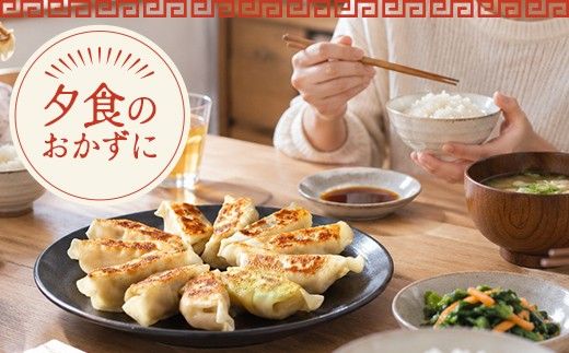 近江牛と豚肉の合挽餃子と焼売セット【HH01W】（滋賀県　近江八幡市）