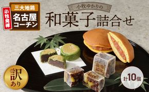 【訳あり】小牧ゆかりの和菓子詰合せ（簡易包装） 訳あり 小牧ゆかりの和菓子 詰合せ 簡易包装 壮平さん どら焼き 信長公 きんつば しの々路 セット 小牧市観光協会推奨品 お菓子 和菓子 茶菓子 スイーツ 饅頭 お取り寄せ お取り寄せスイーツ ゑびす屋商店 愛知県 小牧市 送料無料 ［009B17］