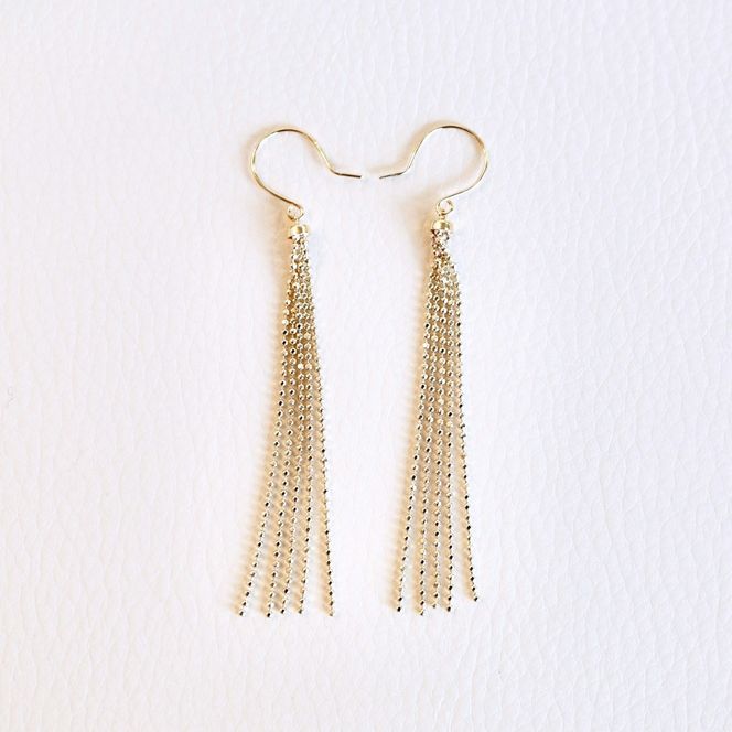 K18 YG イエローゴールド 地金 揺れる ピアス 保証書付 NO-1963 SWAD034