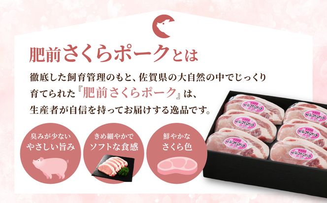 肥前さくらポークとんかつ用 120g×6枚 B-422