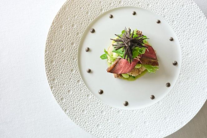 【レストランひらまつ 高台寺】ディナーコースお食事券 2名様分｜京都 フレンチ ミシュラン掲載 人気店 食事券［ フランス料理 ディナー コース料理 食事券 2人 美食 グルメ 人気 おすすめ 記念 お祝い 旅行 観光 食事 ふるさと納税 ］ 261009_A-NS002