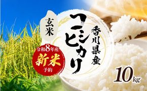 令和8年産　新米「コシヒカリ」10kg（玄米）  お米 10kg 