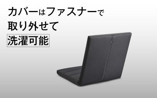 エアウィーヴ 座クッション (カラー : ブラック ) クッション 洗える