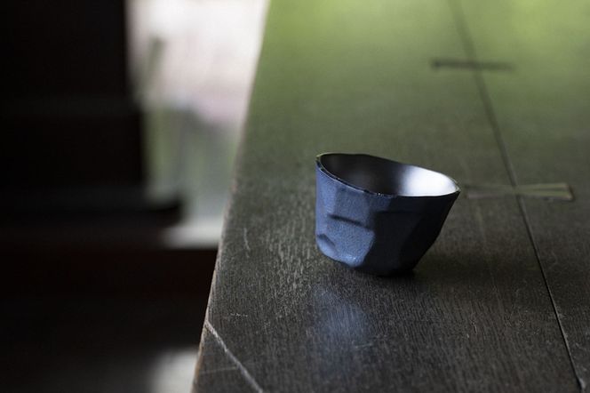 169-48-004　“ hikiZAN ”Premium Titanium Sake Vessel 4th model【 日本酒 酒器 茨城県 日立市 】
