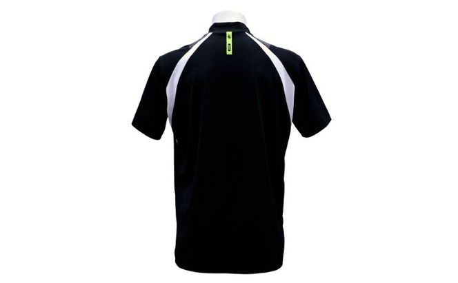 ニューバランスゴルフ ウェア 半袖 モックネックシャツ メンズ UVカット ブラック 012-6166002