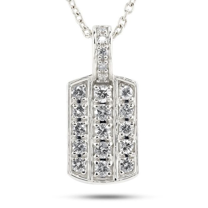プラチナ ペンダントトップ メンズ ダイヤモンド プレート ネックレス ダイヤ 0.33ct pt900 ペンダント シンプル 男性 人気 パヴェ ジュエリー ギフト 贈り物 プレゼント 送料無料 230927hy101dpm SWAA227