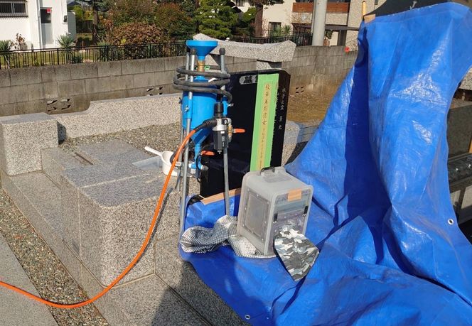 【お墓の戒名彫刻】戒名、俗名追加彫刻